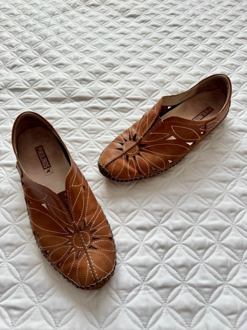 PIKOLINOS Jerez Slip-on Leather Moccasins Flats Size EU 37, US 6.5-7 - Picture 1 of 16